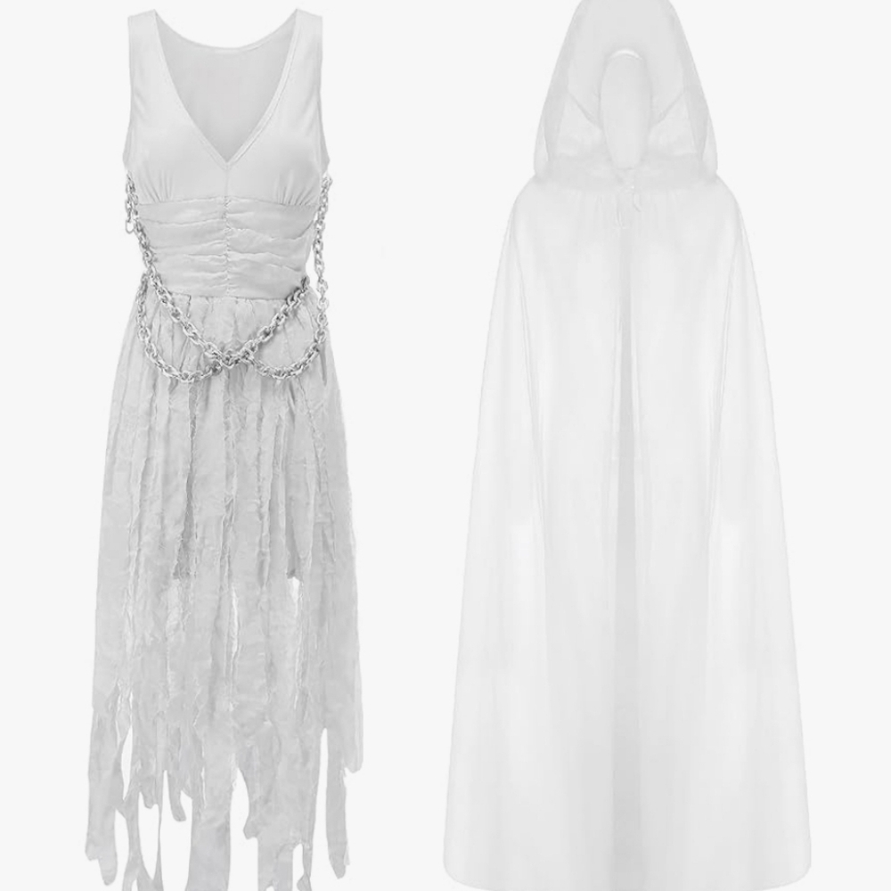 Corpse Bride Costume NWT CHAIN NOT INCLUDED - Picture 5 of 16
